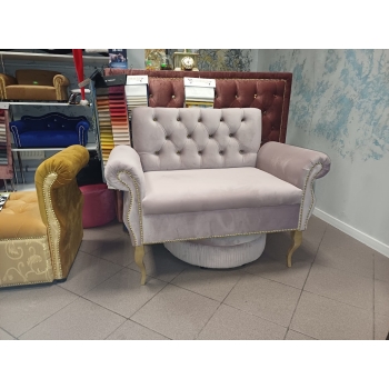 Sofa welurowa dwuosobowa 100 kolorów