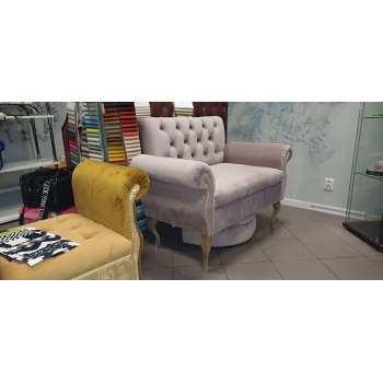 Sofa welurowa dwuosobowa 100 kolorów