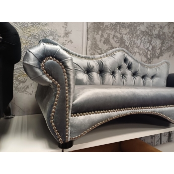 Duże legowisko kanapa sofa glamour dla psa 150 kolorów - 125x52 cm