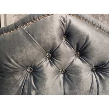 Duże legowisko kanapa sofa glamour dla psa 150 kolorów - 125x52 cm