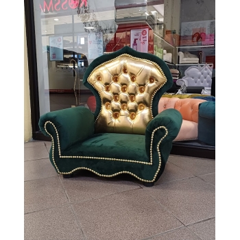 Kanapa sofa fotel tron glamour dla psa kota 150 kolorów