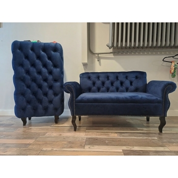 Recepcja fryzjerska  sofa dwuosobowa zestawy - 100 kolorów