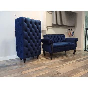 Recepcja fryzjerska  sofa dwuosobowa zestawy - 100 kolorów