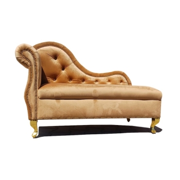 Szezlong sofa welurowa dwuosobowa 100 kolorów