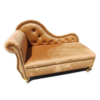 Szezlong sofa welurowa dwuosobowa 100 kolorów