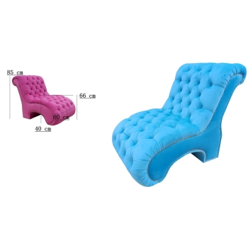 Fotel szezlong glamour 100 kolorów