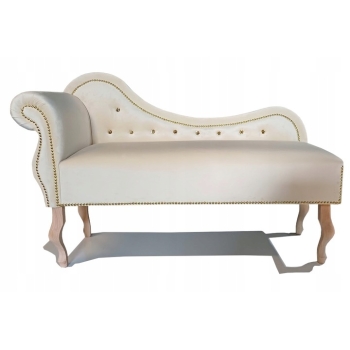 Szezlong sofa dwuosobowa glamour