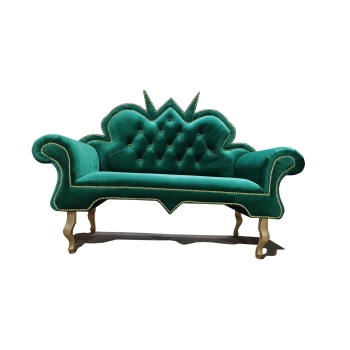 Sofa ławka welurowa jednoosobowa 100 kolorów