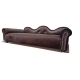 Duże legowisko kanapa sofa glamour dla psa 150 kolorów - 110x52 cm