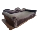 Duże legowisko kanapa sofa glamour dla psa 150 kolorów - 110x52 cm