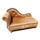 Szezlong sofa welurowa dwuosobowa 100 kolorów