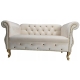 Kanapa sofa glamour dwuosobowa