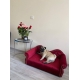 Duże legowisko kanapa sofa glamour dla psa 150 kolorów - 85x42 cm