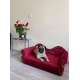 Duże legowisko kanapa sofa glamour dla psa 150 kolorów - 85x42 cm