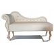 Szezlong sofa dwuosobowa glamour