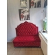 Sofa welurowa glamour dwuosobowa do poczekalni 100 kolorów