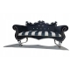 Duża kanapa sofa glamour dla psa mix kolor - 85x52 cm